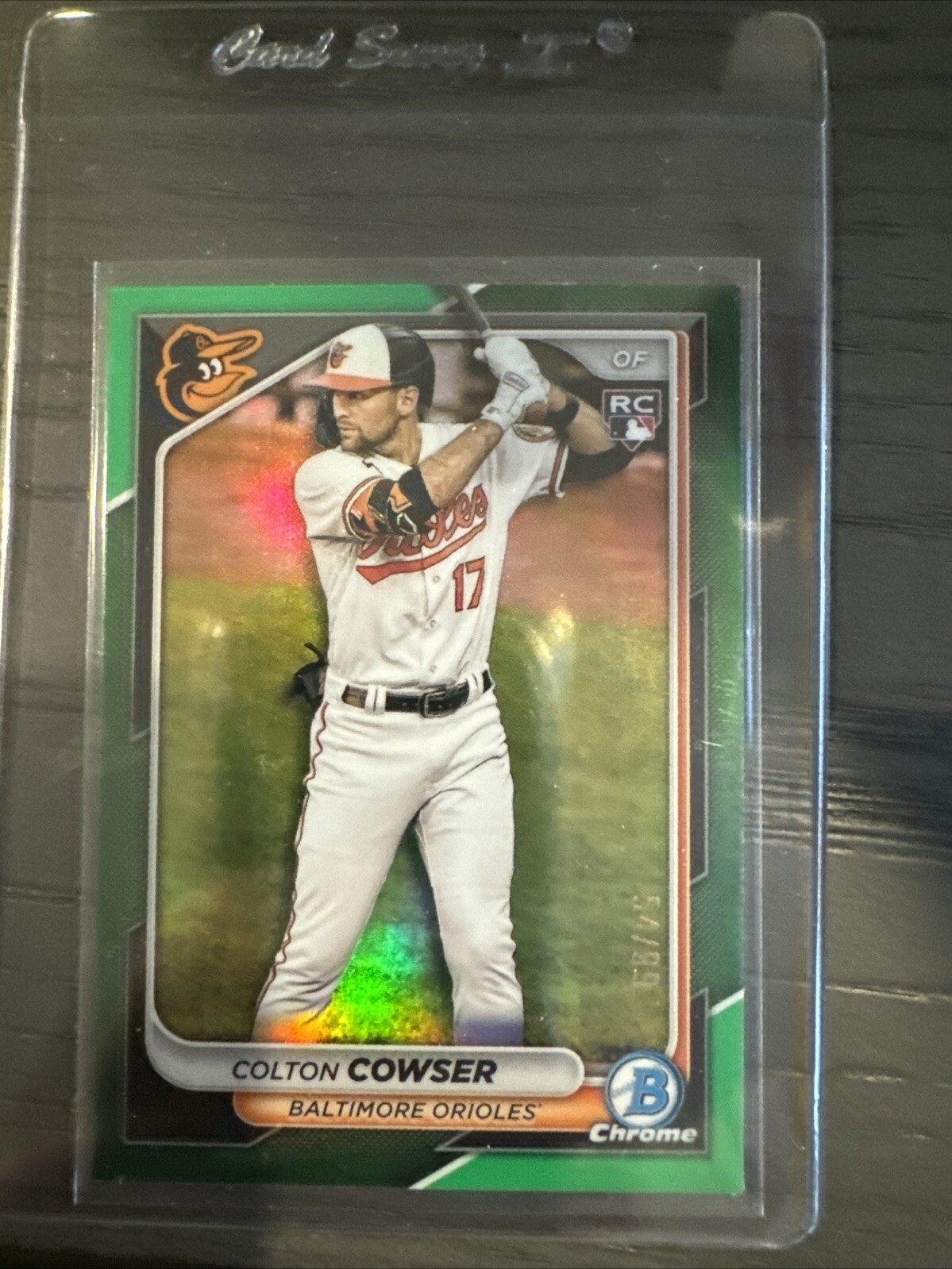 2024 Bowman Chrome - Green Refractor #33 Colton Cowser /99 (RC)