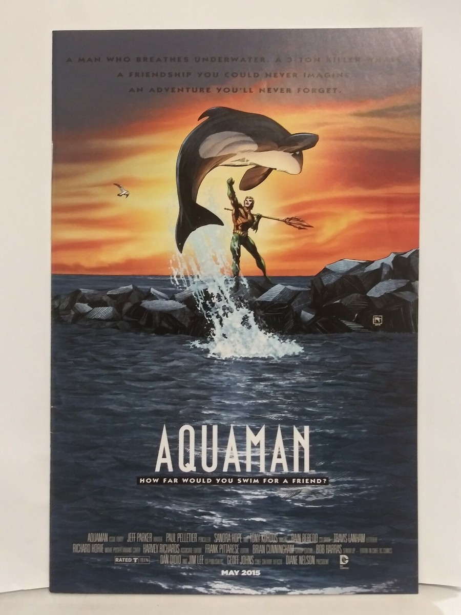 Aquaman #40 New 52 Movie Poster Variant | eBay