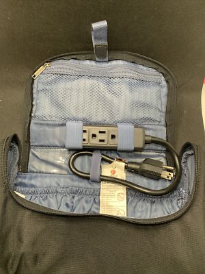 Sac De Toilette Suspendu Ricardo Beverly Hills - Noir - Compartiment Humide