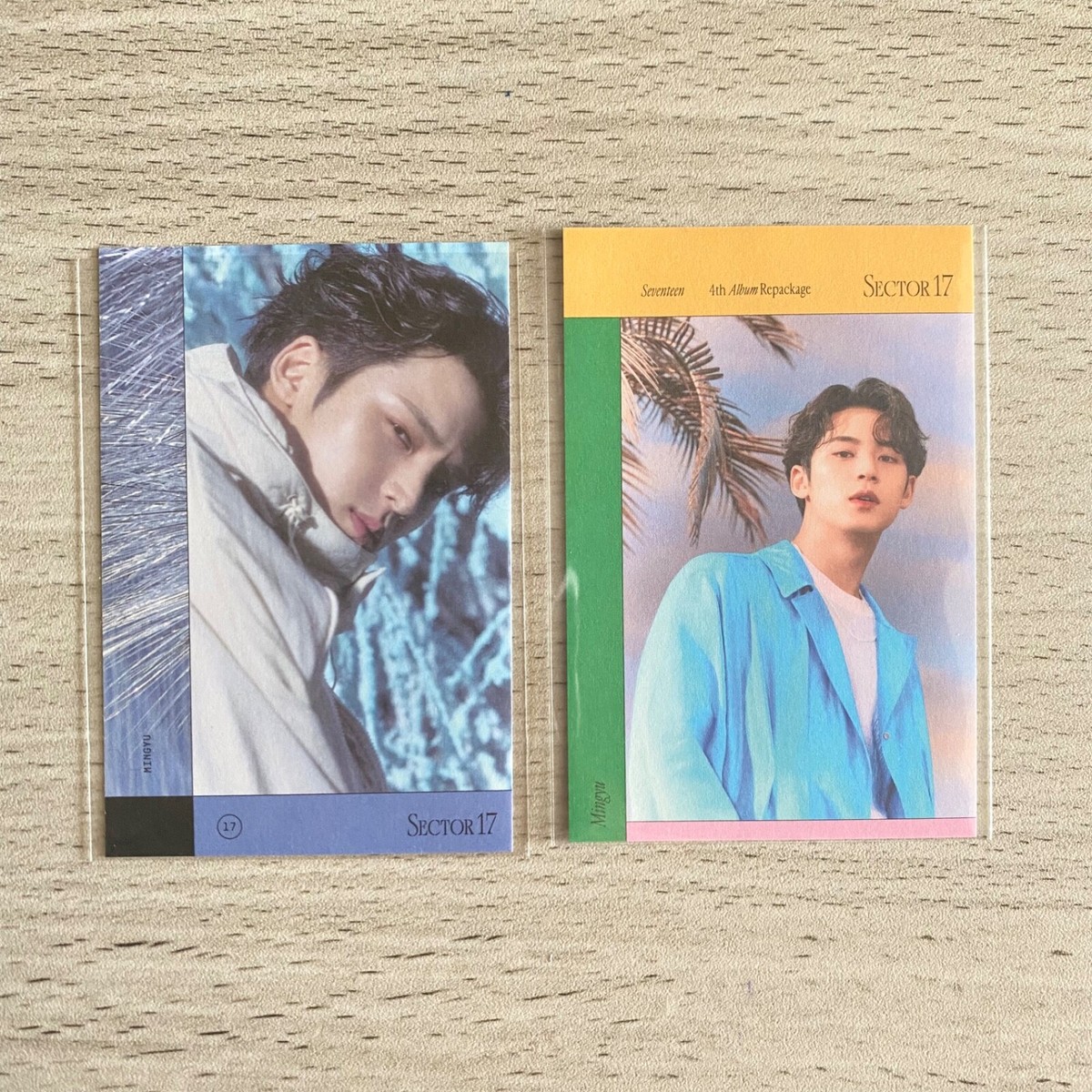 SEVENTEEN 4th Album Repackage SECTOR17 3ver. Mingyu set | eBay