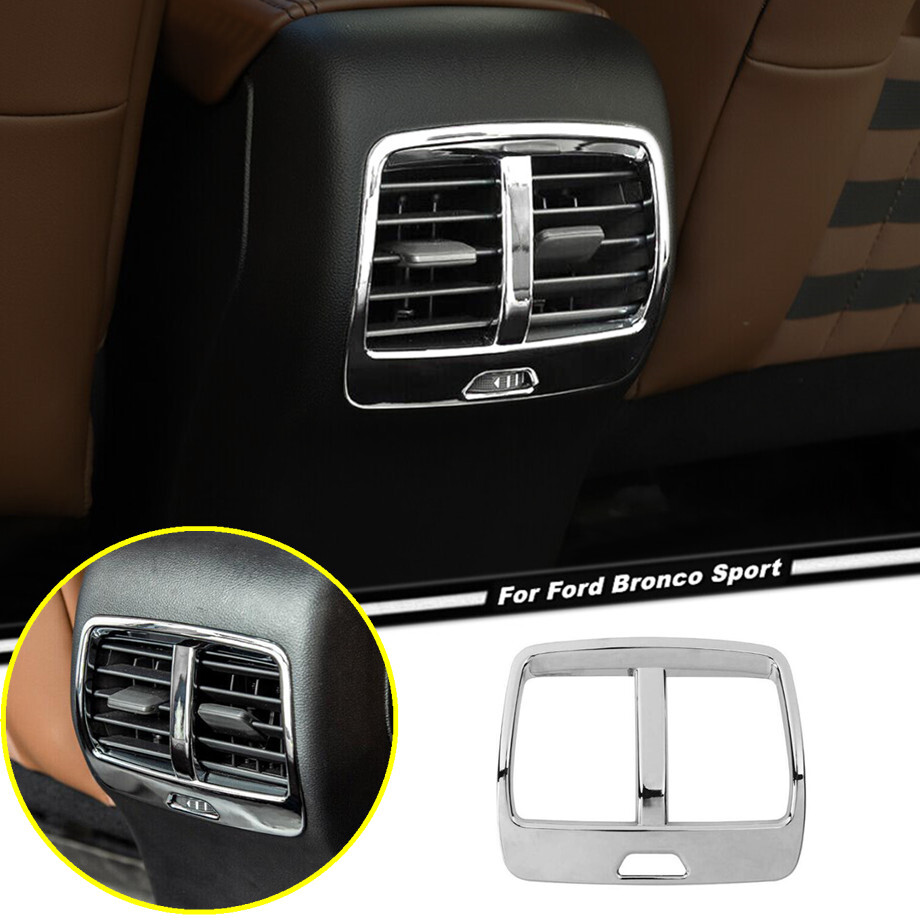 Ford Bronco Sport 21-24 Chrome Rear A/C Vent Cover Trim