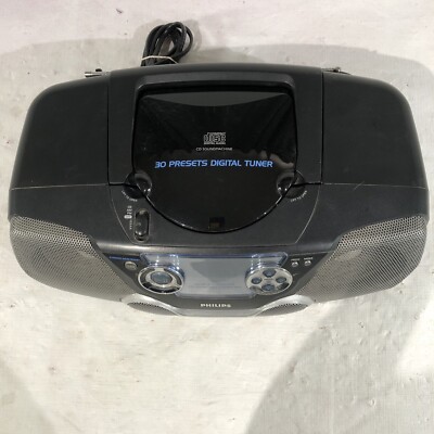 Philips AZ1305 CD SOUNDMACHINE Boom Box With AM/FM Radio