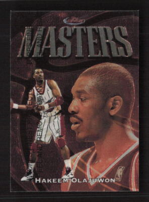 Hakeem Olajuwon 1997-98 Finest #195 Houston Rockets NBA