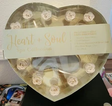 17 Piece Spa Collection Heart & Soul Diffuser Oil, Soap Glass And Eye Mask