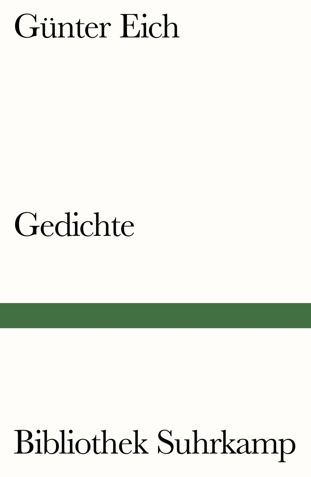 Thumbnail - Gedichte Günter Eich Taschenbuch Bibliothek Suhrkamp 145 S. Deutsch
