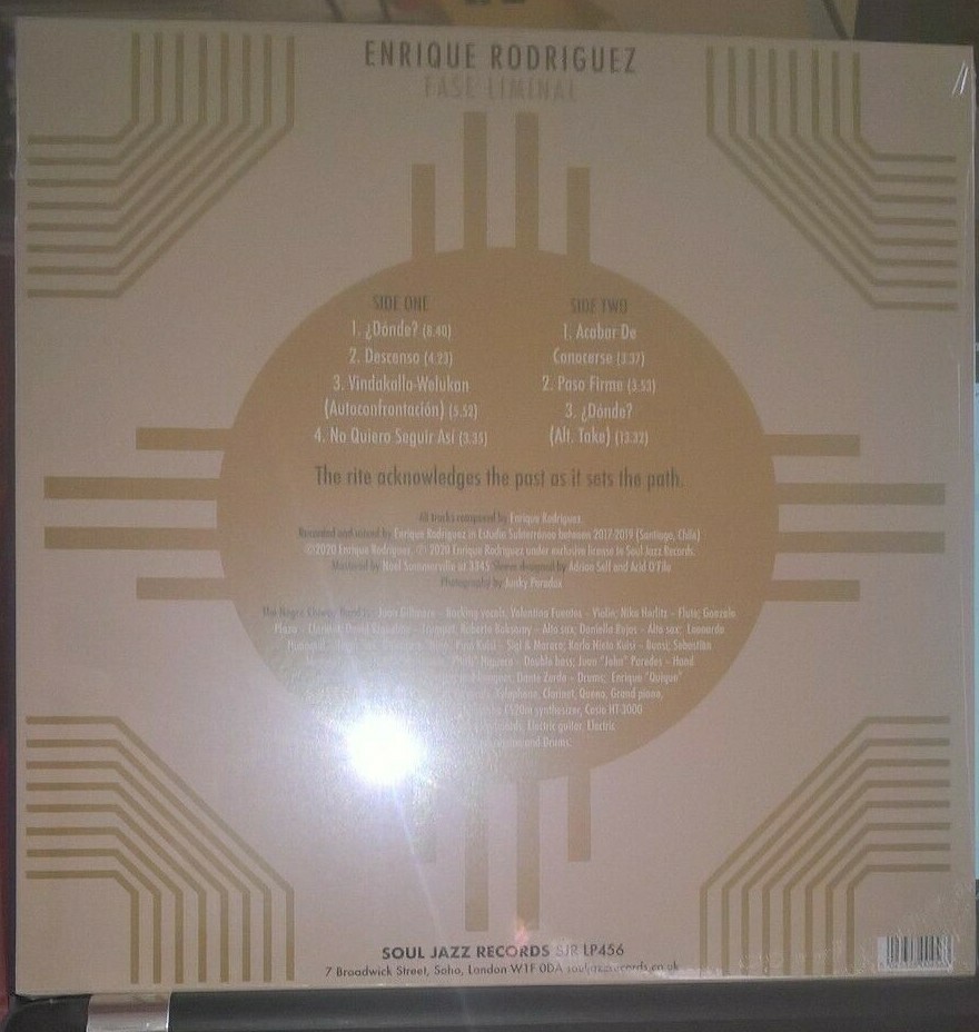 NEW! Enrique Rodríguez & the Negra Chiway Band 'Fase Liminal