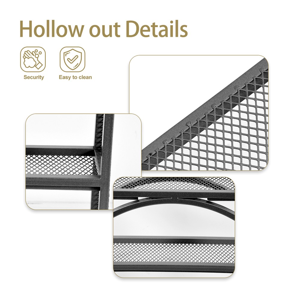 Wall Mounted Wine Metal Art Rack Glasses Storage Shelf Bar Wine Display