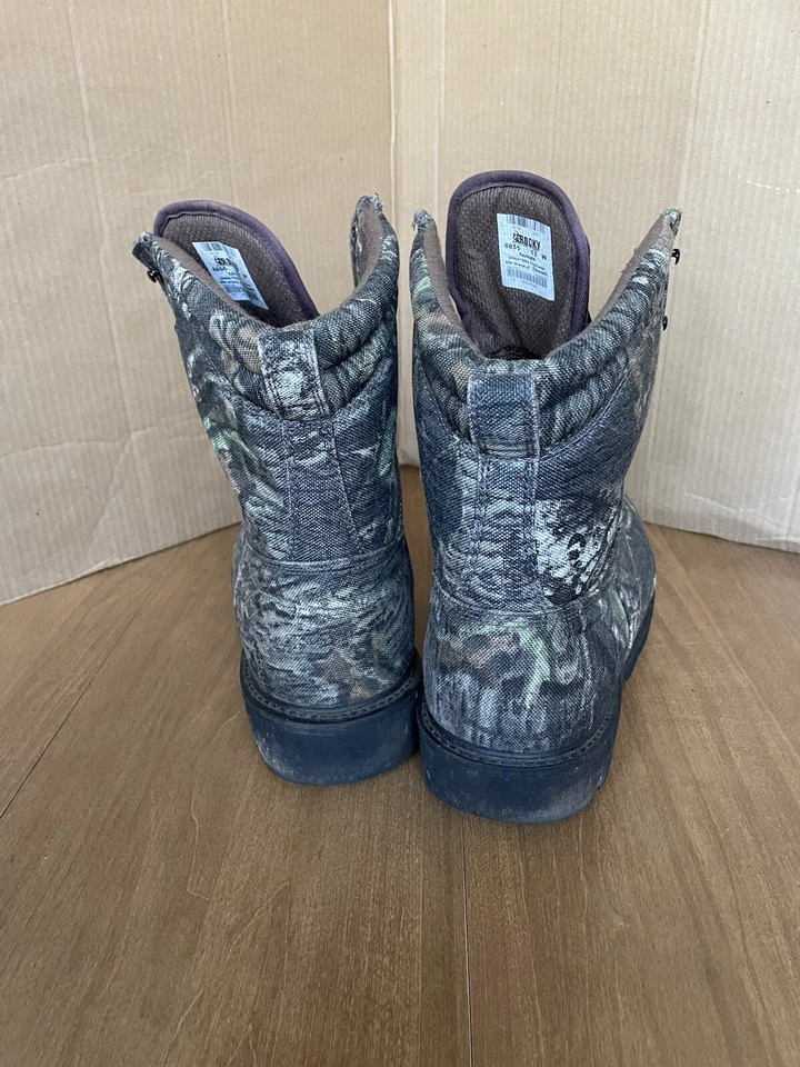 Rocky Ranger Mossy Oak Break-up 800G Thinsulate Gore-Tex Hunting Boots 13W - Image 3 of 4