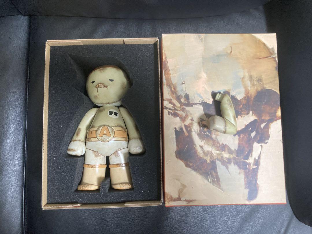 threeA Ashtro Lad SLEEPY 77 Designer Toy Figure W/BOX F/S