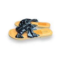 Journee Collection Women's Tru Comfort Foam  Kianna Sandal Brown/ Black Size 9