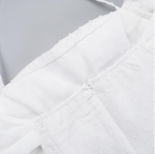 Sexy Vestido de Noche Sirena Paquete Halter Halter a Lunares Hombro Descubierto para Mujer JWK - Imagen 12 de 13