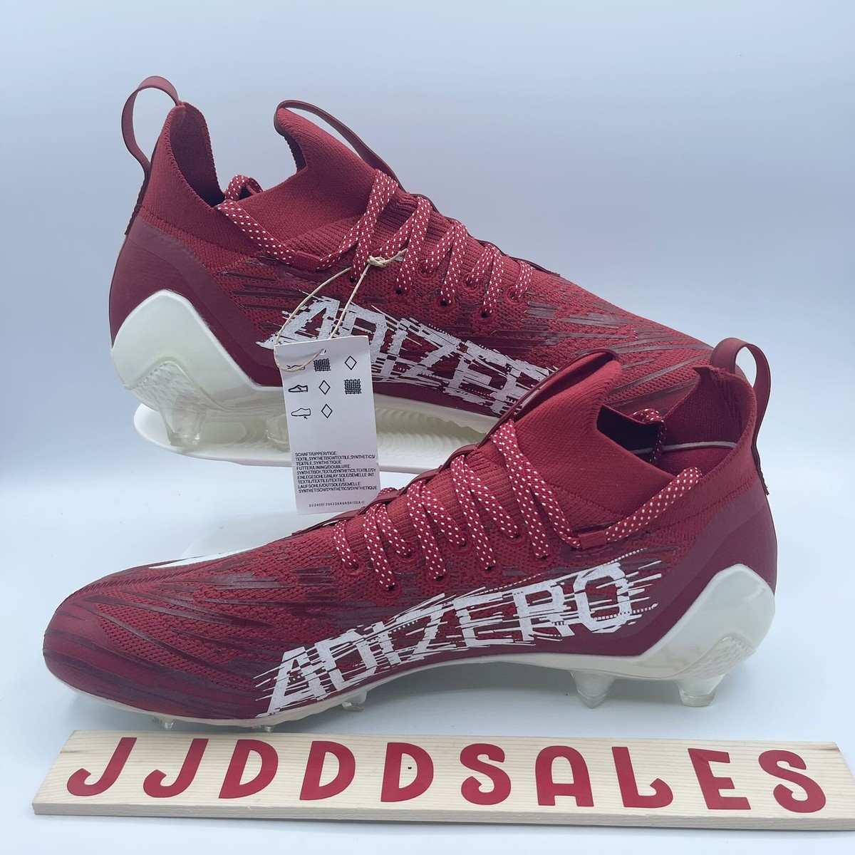 Adidas Adizero Primeknit Football Cleats Power Red HP8745  display picture 1