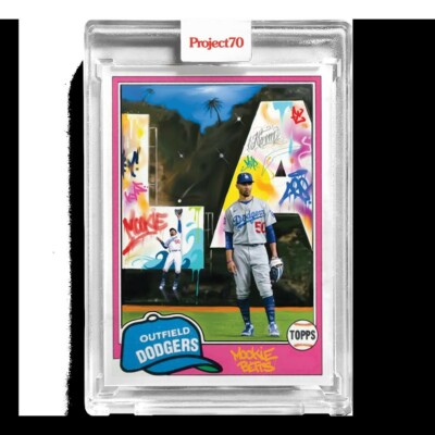 2021 Project 70 #146 1981 Mookie Betts by CES (PR=2,017) Dodgers
