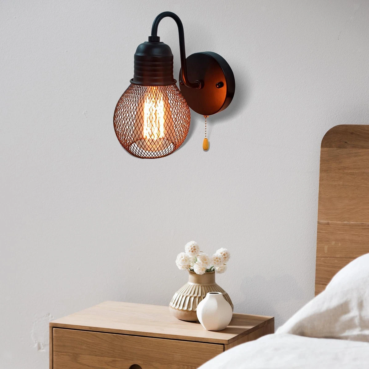 Black farmhouse sconce sale light