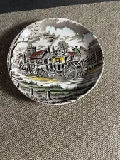Staffordshire Ironstone Tidbit Dish