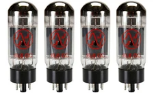 JJ ELECTRONICS 6l6GC MATCHED QUAD POWER TUBES (4 TUBES) NEW IN BOX