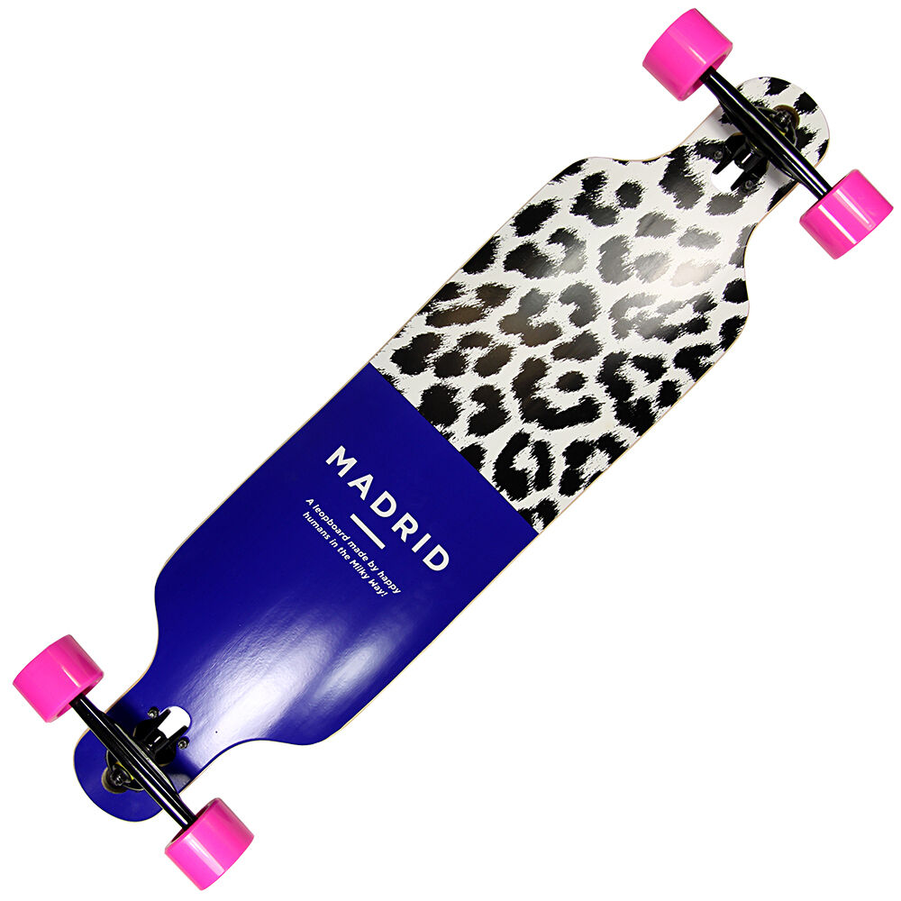 Madrid Trance Core Leopboard Drop-Through Longboard 39 Madrid Trance Core Leopboard Drop-Through Longboard 39