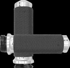 Avon Grips Chrome Memory Foam Grips MF-63B-CH