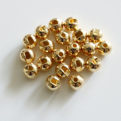 TUNGSTEN Perlen geschlitzt 20 Stk!!! Slotted Beads 2,8 -- 5,5 mm. Top Qualität