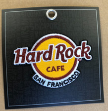 Hard Rock Cafe SAN FRANCISCO 2018 HRC Logo PATCH on Card NEW! Iron/Sew ON!