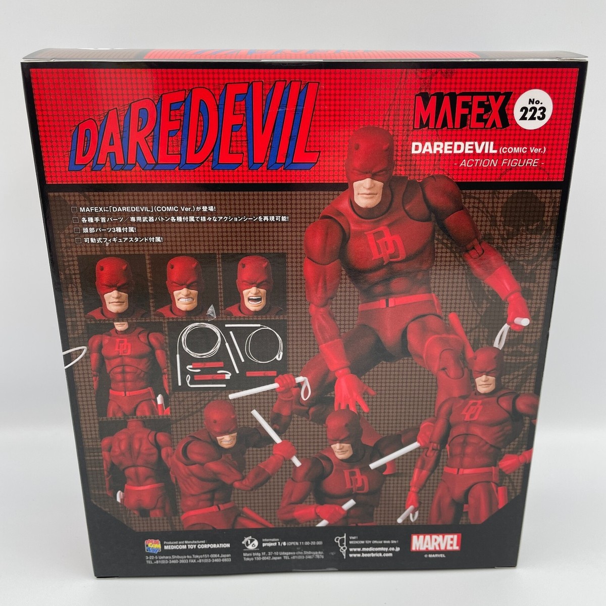 MAFEX No.223 DAREDEVIL デアデビル COMIC Ver. Pre-sale CT Toys MAFEX No.223 Daredevil Comic Ver. 6in