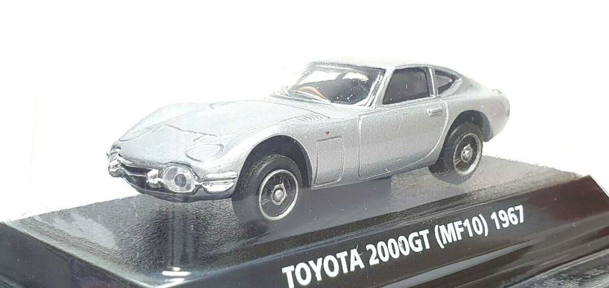 1/64 Konami 1969 TOYOTA 2000GT 2000 GT SILVER MF10 diecast