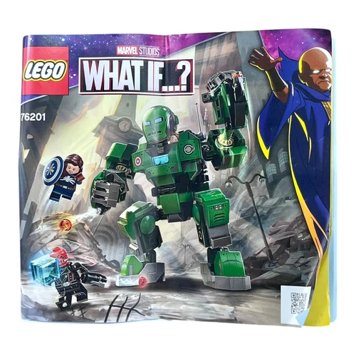 *Manual Only* LEGO Marvel What If 76201 Captain Carter & The Hydra Stomper Toy