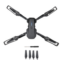 Black 12" E88 RC Drone Fun No App Connection No Camera ONLY Flies w/ Controller
