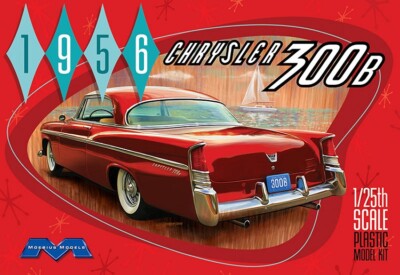 1956 Chrysler 300B in 1:25 Model Kit Bausatz Moebius 1207