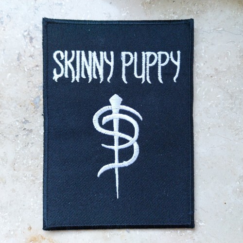 SKINNY PUPPY -- PATCH / AUFNÄHER -- INDUSTRIAL / EBM / EXPERIMENTAL - Bild 1 von 2