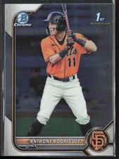 2022 Bowman Anthony Rodriguez BCP-26 1st Chrome | San Francisco Giants