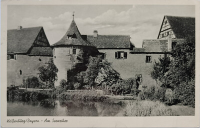 Ansichtskarte Weißenburg / Bayern - Am Seeweiher
