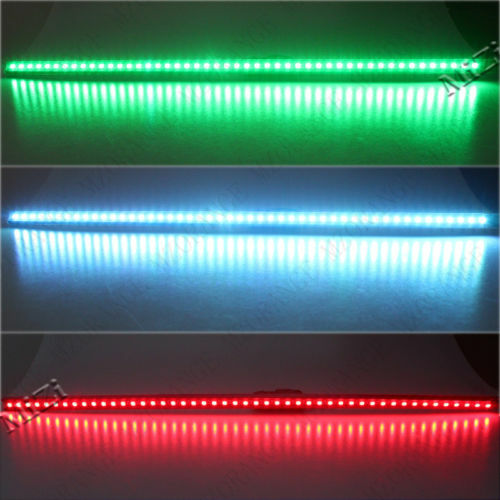 7-Color RGB 48LED Light Night Rider Strip Scanner Flash Lamp Bar Wireless Remote - Bild 10 von 11