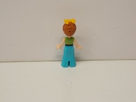 LEGO Anna Minifigure Disney Frozen 41068 DP019 Medium Azure Skirt