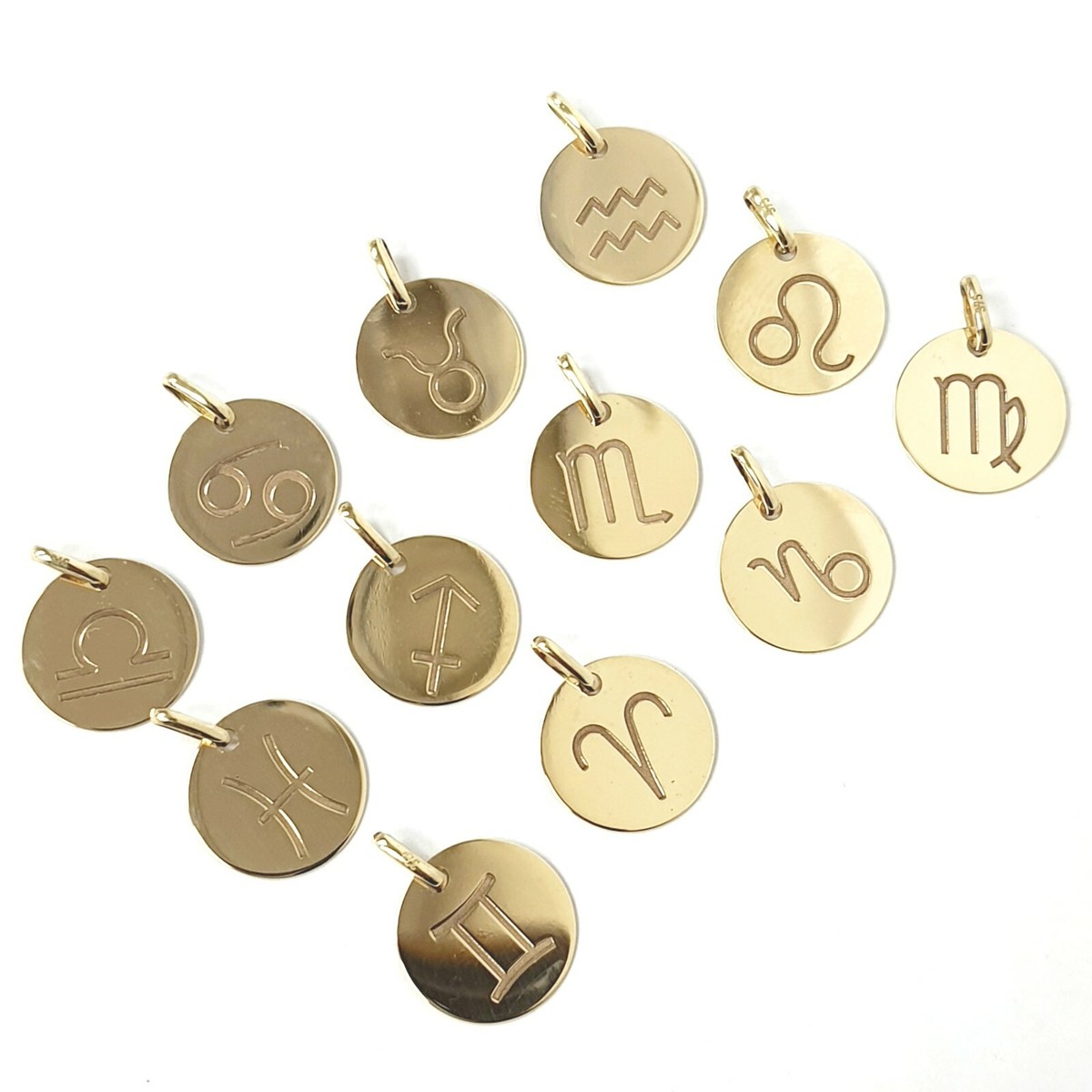 9ct 9mm disc pendant 9ct 9mm disc pendant