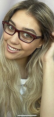New Mikli by ALAIN MIKLI ML 1027 0004 Burgundy Red 52mm Women's Eyeglasses Frame