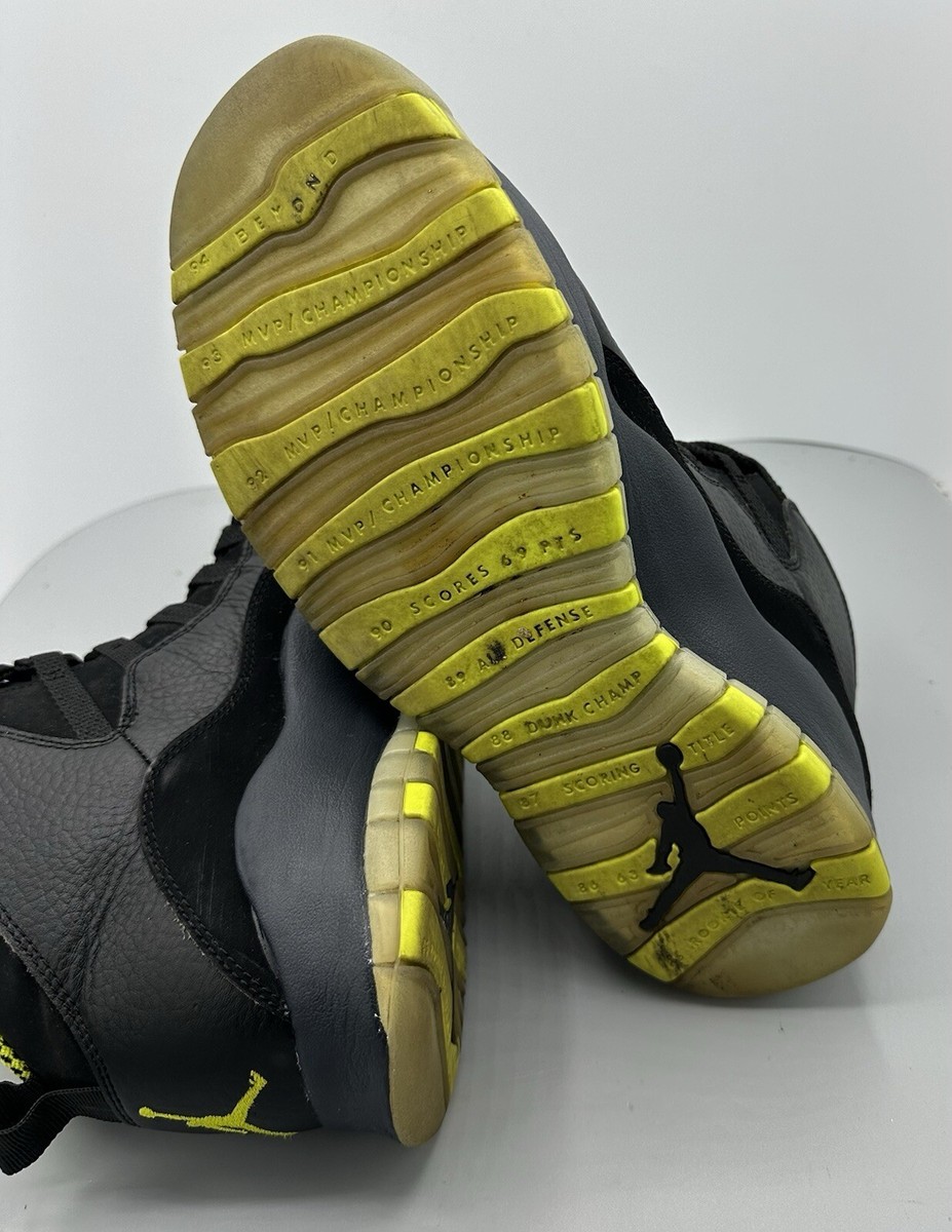2014 Nike Air Jordan 10 Retro Venom 310805-033 Green Black