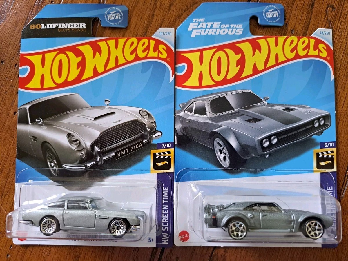 HW 63' Aston Martin James Bond 007 Goldfinger & Ice Charger