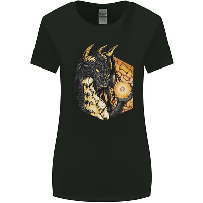 Dragon Dice RPG Rollenspiele Fantasy Damen T-Shirt breiter Schnitt