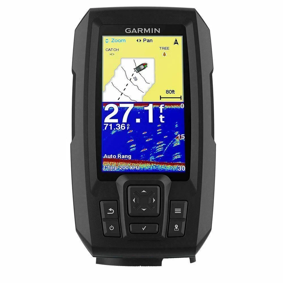 Garmin Striker Plus 4 Fish Finder With Dual-Beam Transducer 010-01870-00 - Image 3 of 4