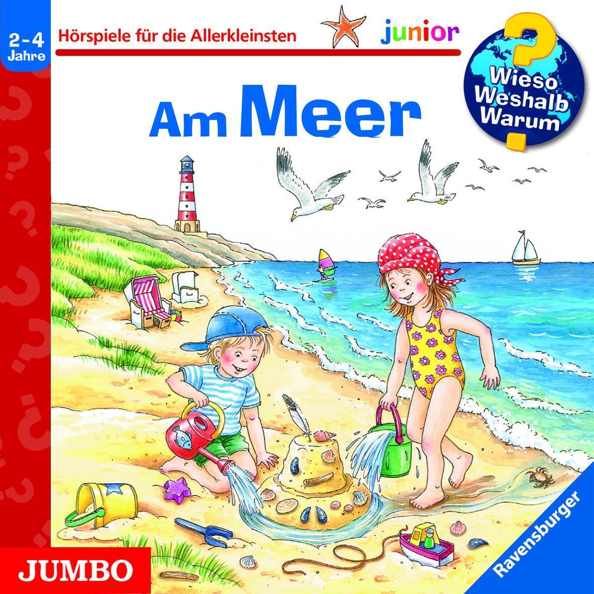 Thumbnail - Wieso? Weshalb? Warum? - Junior. Am Meer | Marion Elskis | Audio-cd |