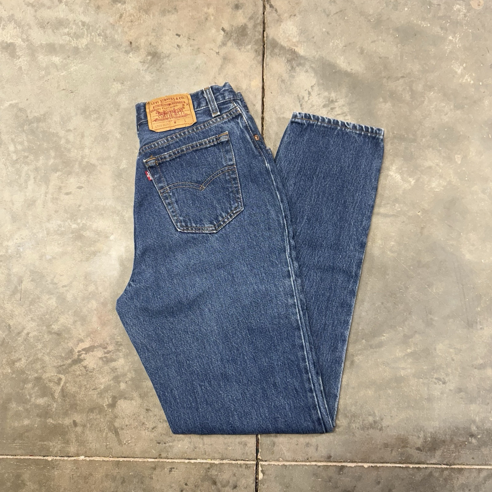 リーバイス501 USA製 80sブルーデニム　CAREパッチW38 L31 リーバイス501 USA製 80sブルーデニム CAREパッチW38 L31 Levi's