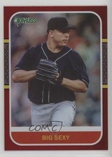 2021 Panini Donruss Retro 1987 Variation Holo Red Bartolo Colon (Big Sexy) 11ur