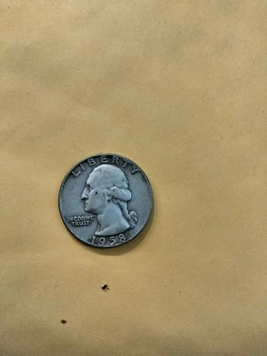 1958 silver quarter