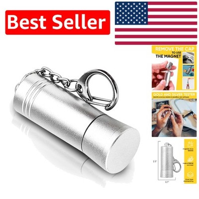 Mini Neodymium Key Holder Magnet with 5200GS Force - Ideal for Jewelry Testing