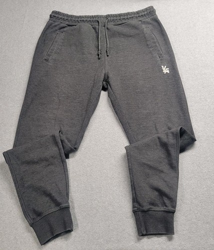 Joggers YoungLA Homme - Taille M - Gris Nuage - Pantalon De Sport Logo Brodé