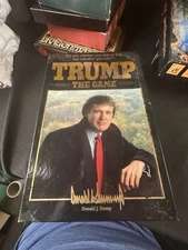 Vtg Donald TRUMP The Game 1989 Board Game President Trump Collectable