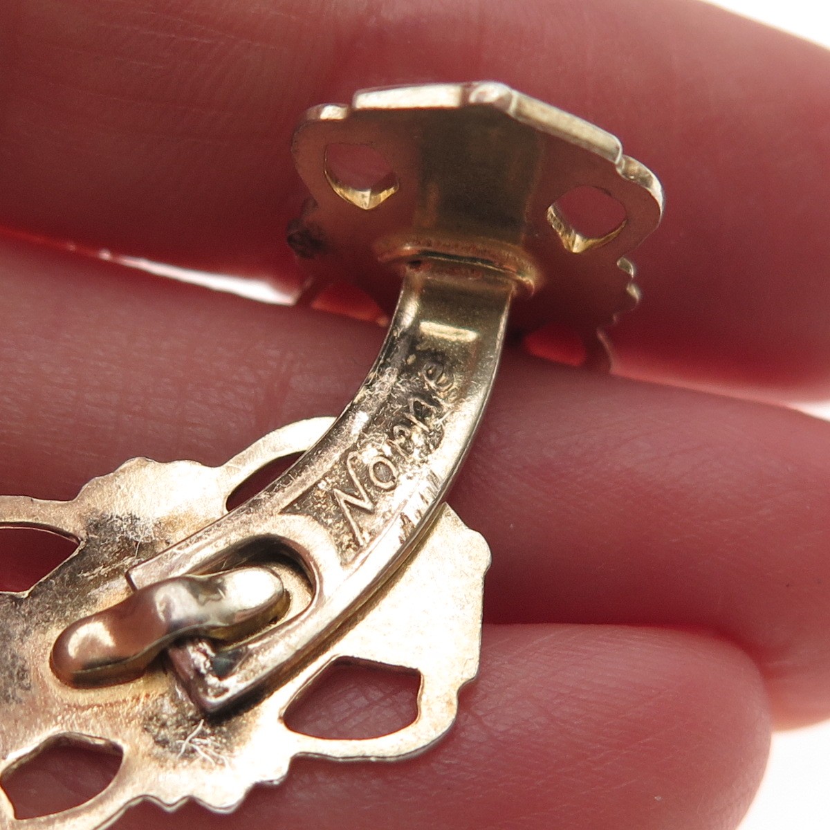 Aksel Holmsen Norne 925S Sterling Gold Plated Vintage Norway