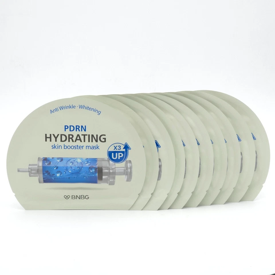 BNBG Skin Booster PDRN Mask 30ml x 10pcs Hydrating Whitening K-Beauty - Image 2 of 4