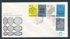 D487427 Netherlands FDC Summer Stamps Geometric Design 1970 NVPH 104